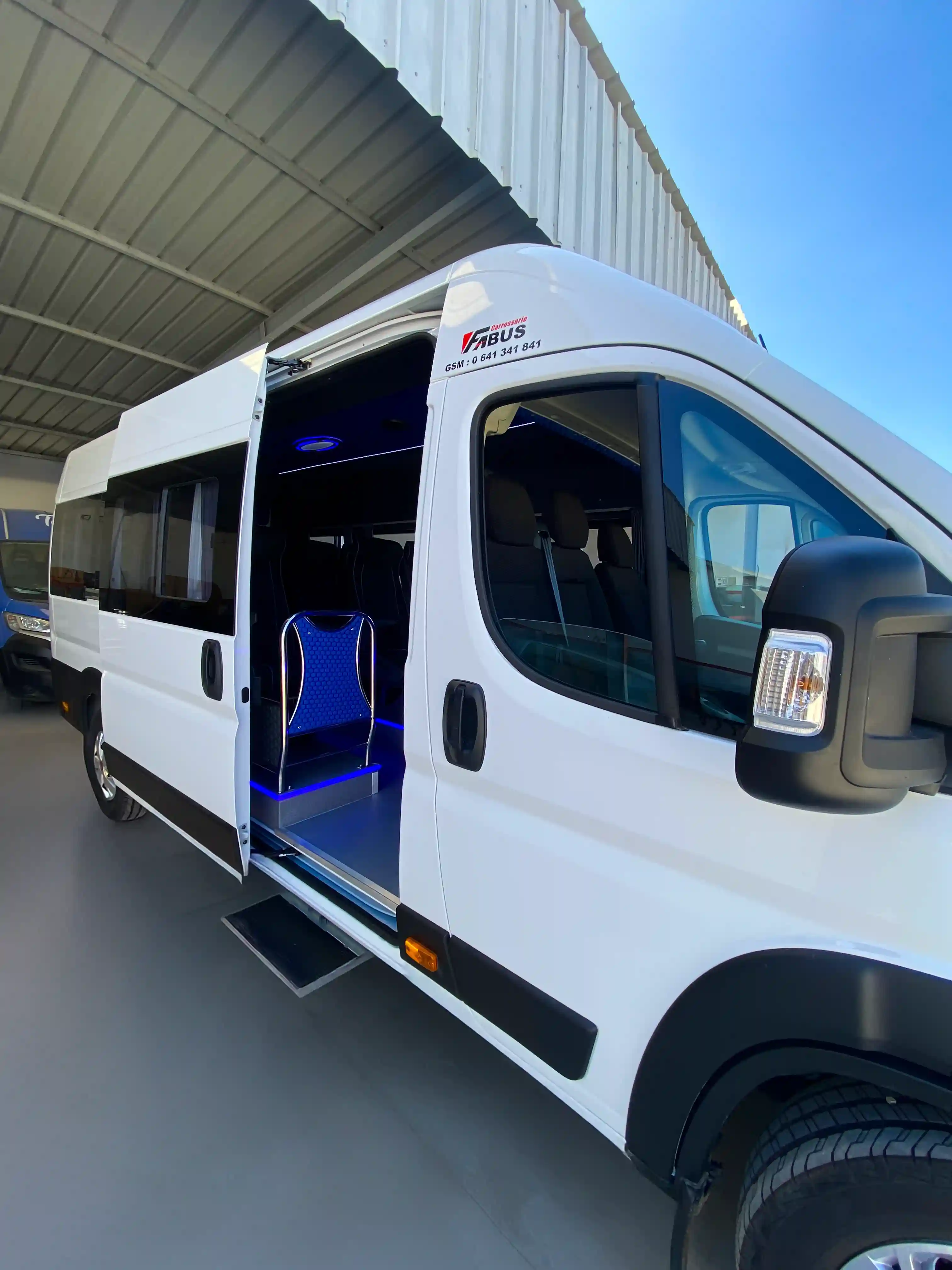 Exterior view of the Personal Transport personnel transport vehicle.
